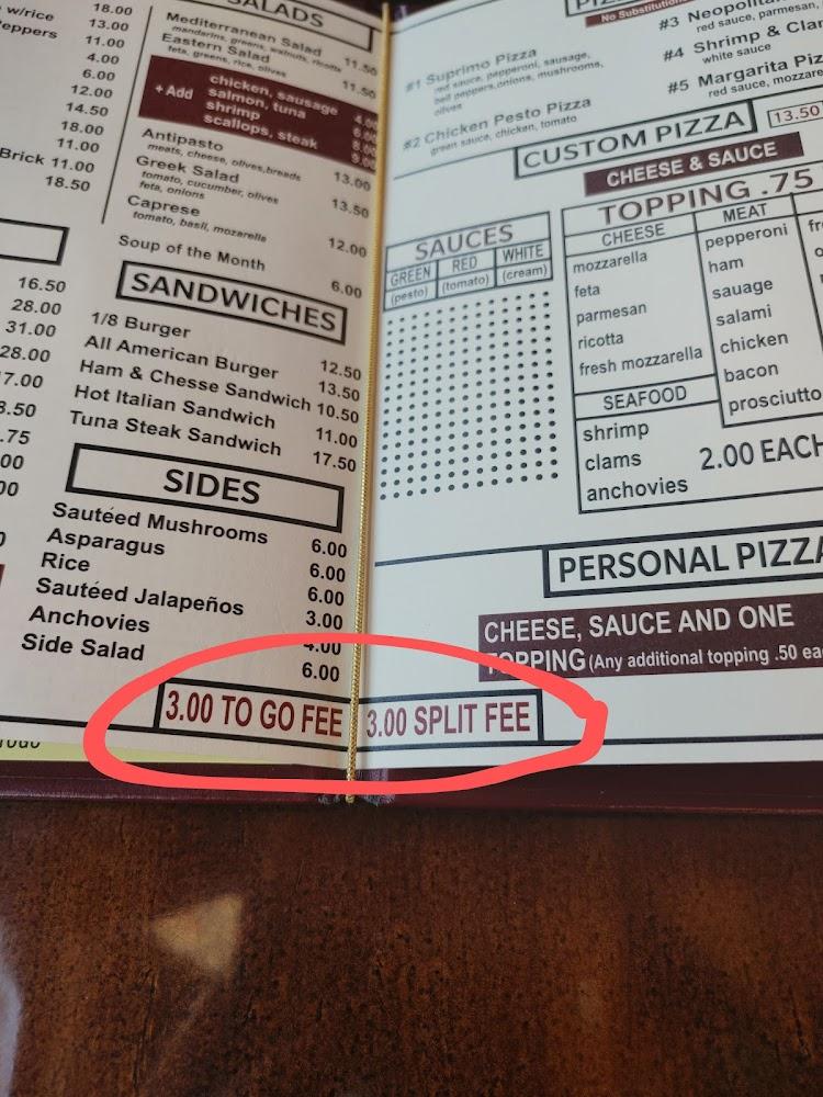 1/8 Pizza Pub Menu image 4